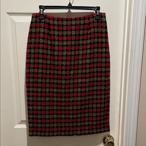 Grace Elements wool blend tweed pencil skirt